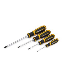 KDT80061H image(0) - 4 Pc. Pozidriv® Dual Material Screwdriver Set