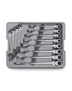 KDT85288 image(0) - 12PC X-BEAM FLEX COMB RATCHETING WRENCH SET METRIC