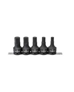 KDT84968 image(0) - 5 PC. 3/4" DR MM HEX IMP BIT SOC SET