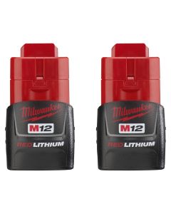 MLW48-11-2411 image(0) - 2-PK OF M12 REDLITH 12V COMP BATT