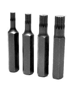 WLMW1395 image(0) - 4 Pc 12 Point Metric Bit Set