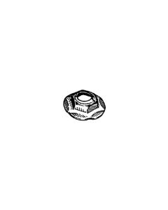 TMRMI696-100 image(0) - Thread Cutting Zinc Finish Nut 5/16" Stud Size