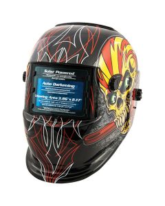 TIT41283 image(0) - Auto Darkening Welding Helmet - Skull A