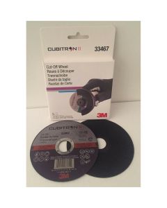 MMM33467 image(0) - Cubitron Cut-Off Wheel 4.5 in. 5pk