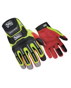 RIN146-12 image(0) - R-14 Mechanics Gloves Hi-Vis XXL