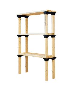 TBF90128 image(0) - SHELF LINK 6-PK, BLACK