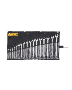 DEWALT 18PC MM COMBO WRENCH SET