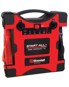 GDLJP-12-5000T image(0) - START•ALL Jump Pack 5,000 Amp 60000 Joules 5S 12V