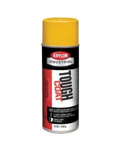 MRO02512390 image(0) - Krylon OSHA Yellow High Gloss, Enamel Spray Paint