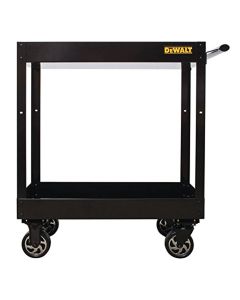 DWTDWMT78086 image(0) - 2-Shelf Black Utility Cart