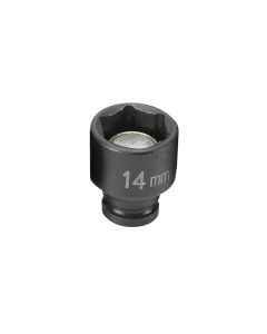 GRE914MG image(0) - SOC 14MM 1/4D IMP MAG 6PT BLK