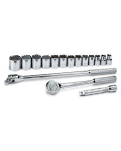 SKT4116 image(0) - TOOL SET 1/2IN. DRIVE 16PC SAE 12 POINT W/RATCH