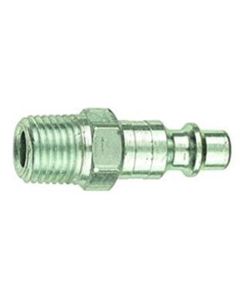 AMFCP21-03-10 image(0) - 1/4" Coupler Plug with 3/8" Male Threads I/M Industrial - Pack of 10