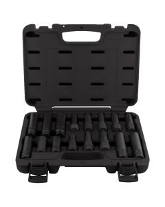 CAL75510 image(0) - Horizon Tool 16 PC SPLINE LUG KEY SOCKET SET