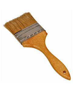 KTI74030 image(0) - K Tool International BRUSH UTILITY 3IN. NATURAL BRISTLES WOOD HANDLE