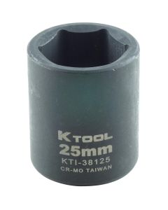 KTI38125 image(0) - K Tool International SOC IMP MET 1/2DR 25MM