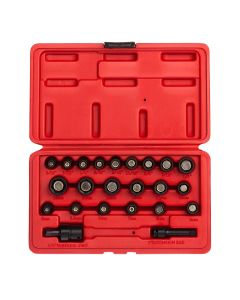 SUN1818 image(0) - IMPACT SOCKET SET 1/4 DR. 23PC MASTER MAGNETIC