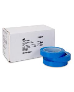 MMM6409 image(0) - PLASTIC TAPE 3/4" BLUE #471