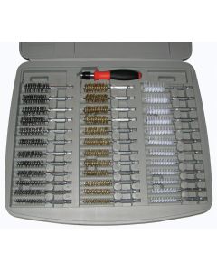 IPA8001D image(0) - 36PC BORE BRUSH SET W/ 1/4 DRIVER HANDLE