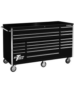 EXTRX722519RCBK image(0) - 72" 19 Drawer Roller Cabinet, Black