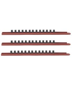 KDT83103 image(0) - 3PC SLIDE SOCKET RAIL SYSTEM (RED ONLY SET)