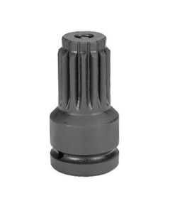 GRE3011A image(0) - 3/4" Female x #5 Spline Male Adapter w/ Pin Hole