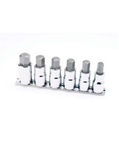 WLMW38886 image(0) - 6 PC LARGE HEX BIT SOCKETS