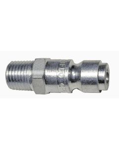 AMFCP5-10 image(0) - 3/8" Coupler Plug with 3/8" Male threads Automotive T Style- Pack of 10