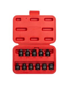 SUN3841 image(0) - 3/8" DR. PIPE PLUG SOCKET, 11 PC.