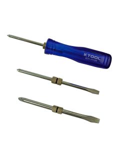 KTI11100 image(0) - 6-in-1 Interchangeable Screwdriver Set