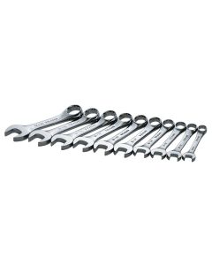 SKT86240 image(0) - 10PC STUBBY METRIC WRENCH SET 10MM-19MM