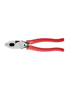 MLW48-22-6100 image(0) - 9" High Leverage Lineman's Pliers w/ Crimper