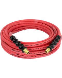 MILULR145014 image(0) - Milton Industries 1/4" x 50' Ultra Lightweight Rubber Hose (w/ 1/4" NPT ends)