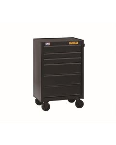 DWTDWST22760 image(0) - 6-Drawer Rolling Cabinet, 26.5 in., Black