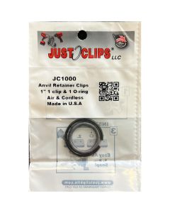 JSC1000-5 image(0) - Just Clips 5 PACK 1" ANVIL RETAINER CLIP REFILL KIT