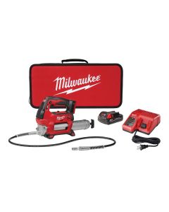 MLW2646-21CT image(0) - M18 CORDLESS 2-SPEED GREASE GUN BATT KIT