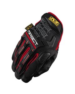 MECMPT-52-009 image(0) - MED Mpact Glove D30 HI IMP BLK/RED