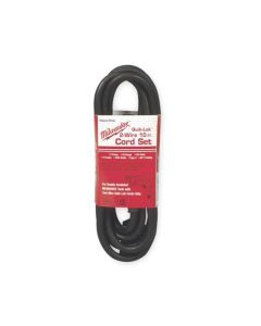 MLW48-76-5110 image(0) - Milwaukee Tool 10 FT. 2-WIRE QUIK-LOK TWIST LOCK PLUG CORD