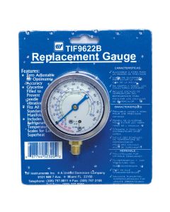 TIF9622B image(0) - REFRIGERANT GAUGE GLYCERINE LOW SIDE R12