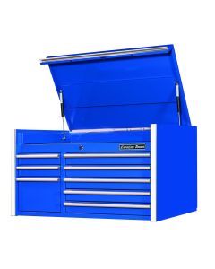 EXTRX412508CHBL image(0) - Extreme Tools 41" 8-Drawer Top Chest, Blue