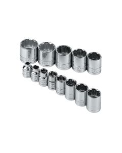 SKT4653 image(0) - SOCKET SET 3/8IN. DRIVE 13PC SAE STD 12 POINT