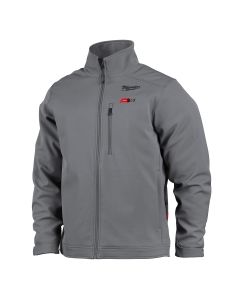 MLW204G-20S image(0) - M12 Heated TOUGHSHELL Jacket - Gray S Jacket Only