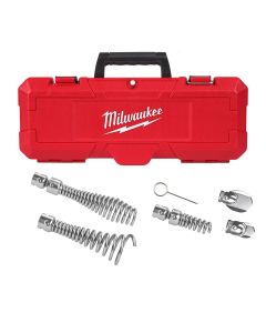 MLW48-53-3820 image(0) - Milwaukee Tool 1-1/4" - 2" Head Attachment Kit for Milwaukee&reg; 5/8" Sectional Cable