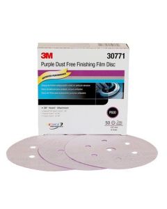 MMM30771 image(0) - 3M(TM) Purple Finishing Film Hookit(TM) Disc P600