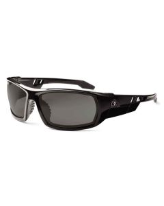 ERG50033 image(0) - ODIN Anti-Fog Smoke Lens Black Safety Glasses