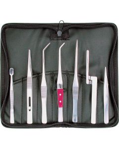 JSP05600 image(0) - TWEEZER SET 7PC INCLUDES POUCH