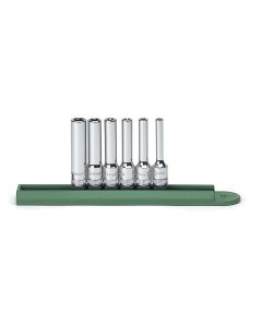 KDT80322 image(0) - 6PC 1/4" DRIVE DEEP E SOCKET SET