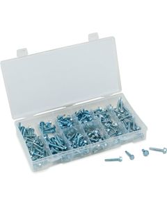 TIT45220 image(0) - 200-PC HEX HEAD DRILL SCREW ASSORTME