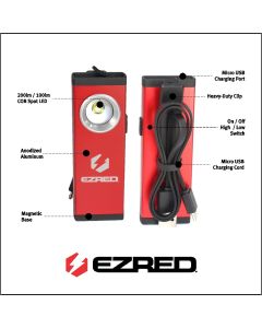 EZRSPR12 image(0) - RECHARGEABLE SPOT POCKET WORK LIGHT Display Pack