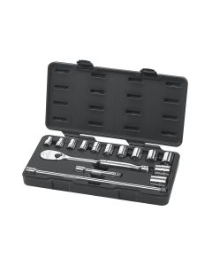 KDT80706 image(0) - 15PC 1/2" DR SAE SOCKET SET